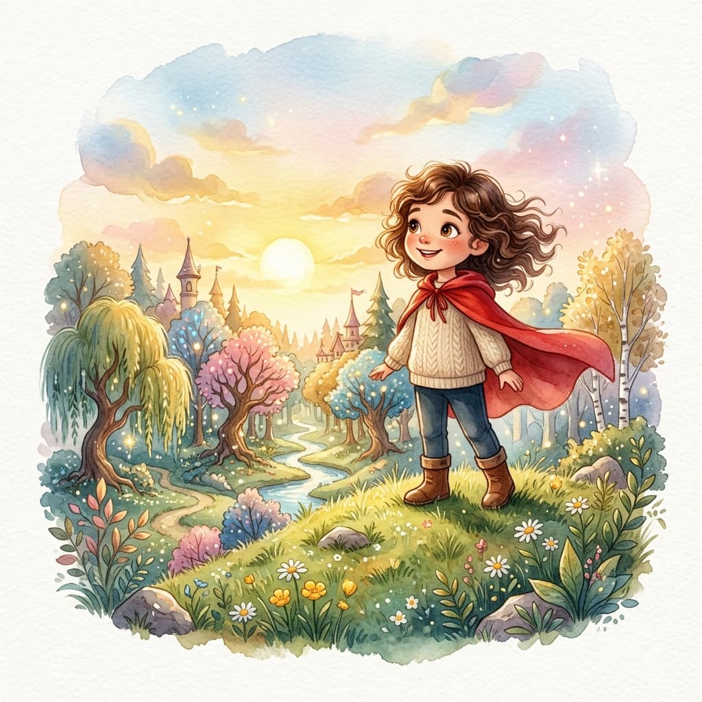 Copil erou într-o lume magică